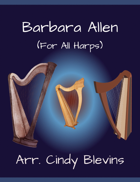 Barbara Allen, for Lap Harp Solo image number null