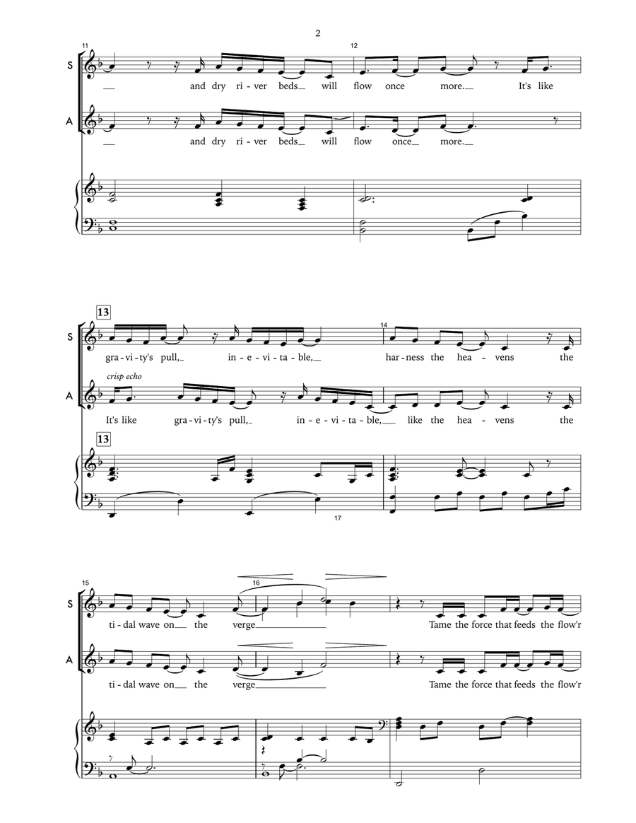 Rivers and Roads 4-Part scores gallery preview page 2