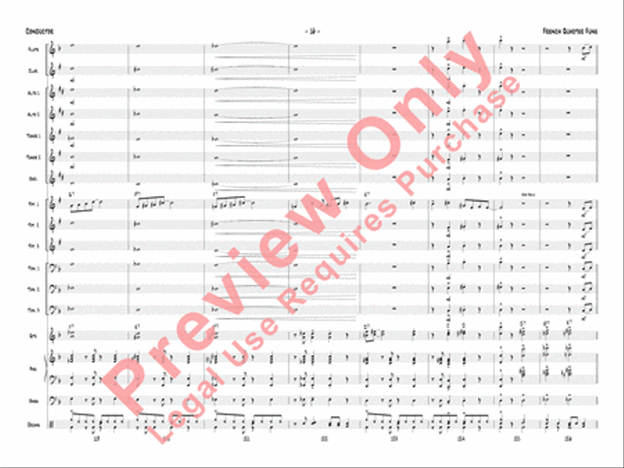 French Quarter Funk French Quarter Funk Jazz Ensemble scores gallery preview page 19