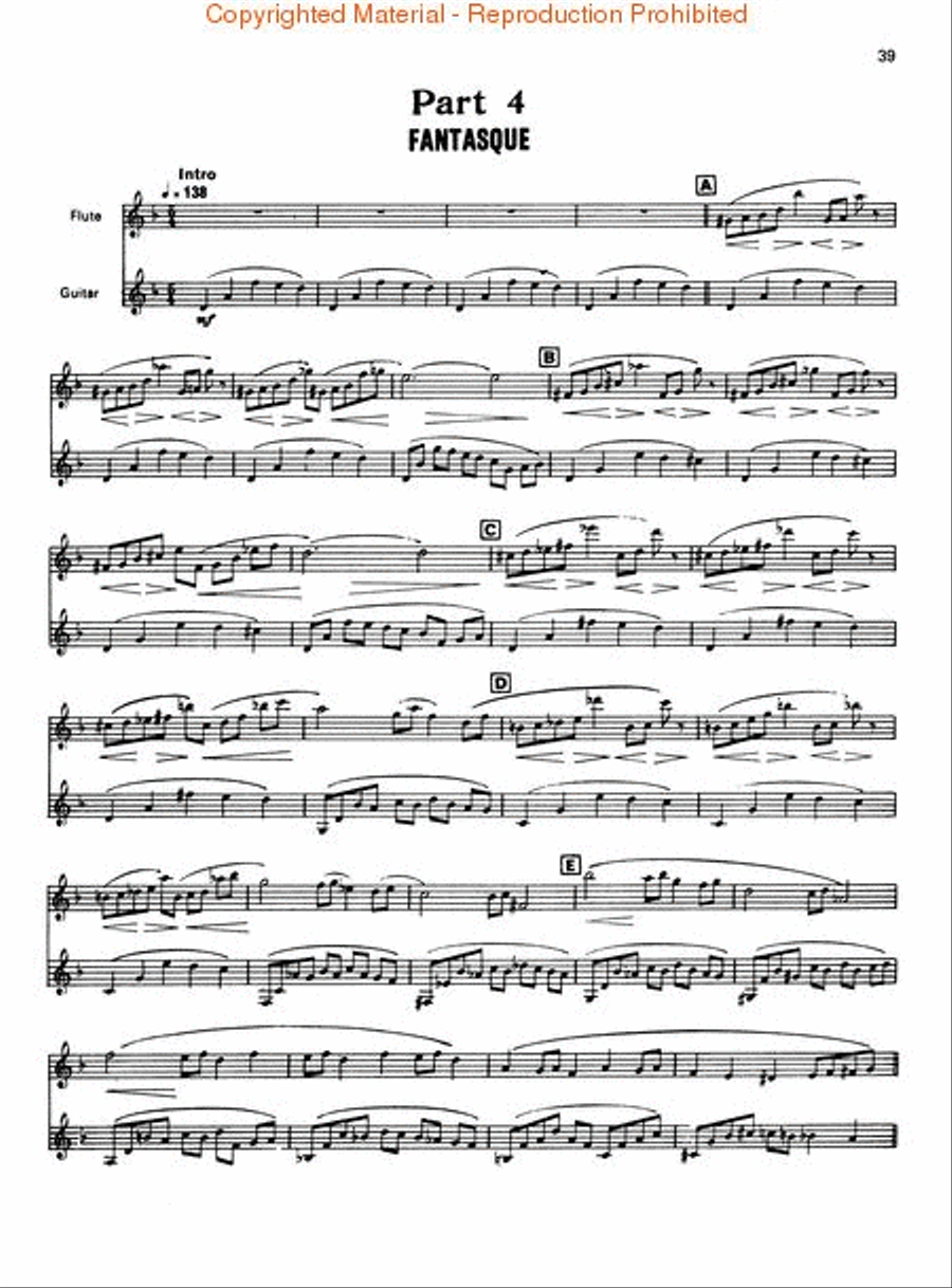 Picnic Suite Flute scores gallery preview page 3