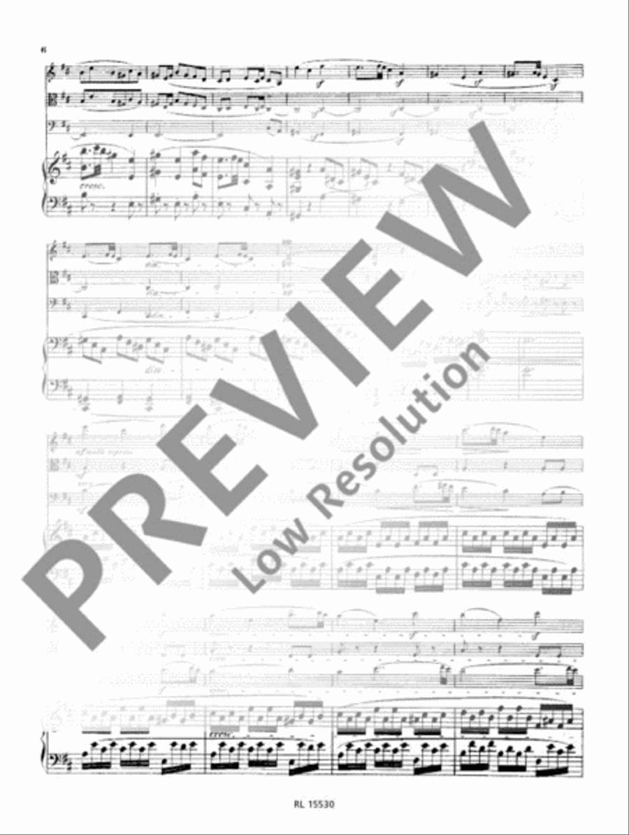 Quartet D major Cello scores gallery preview page 7
