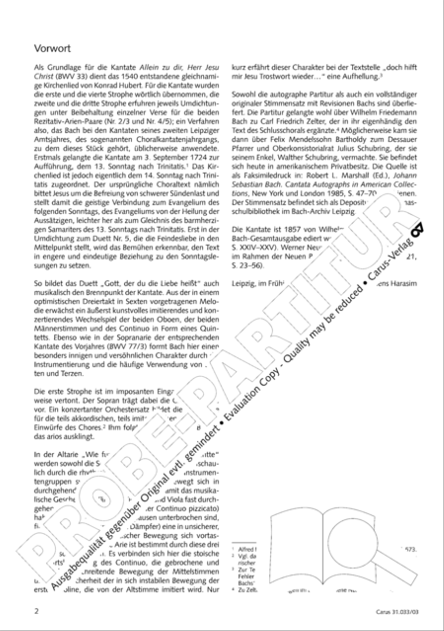 Lord Jesus Christ, in thee alone (Allein zu dir, Herr Jesu Christ) ATB scores gallery preview page 3