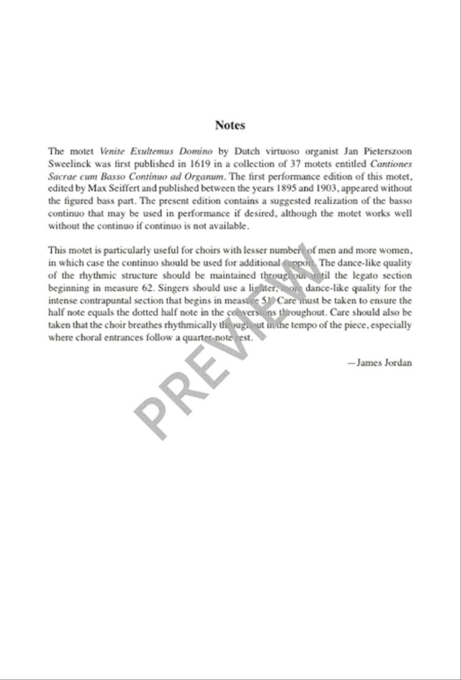 Venite exultemus Domino Venite exultemus Domino SSATB scores gallery preview page 2