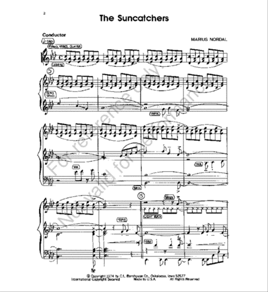 The Suncatchers The Suncatchers Jazz Ensemble scores gallery preview page 2