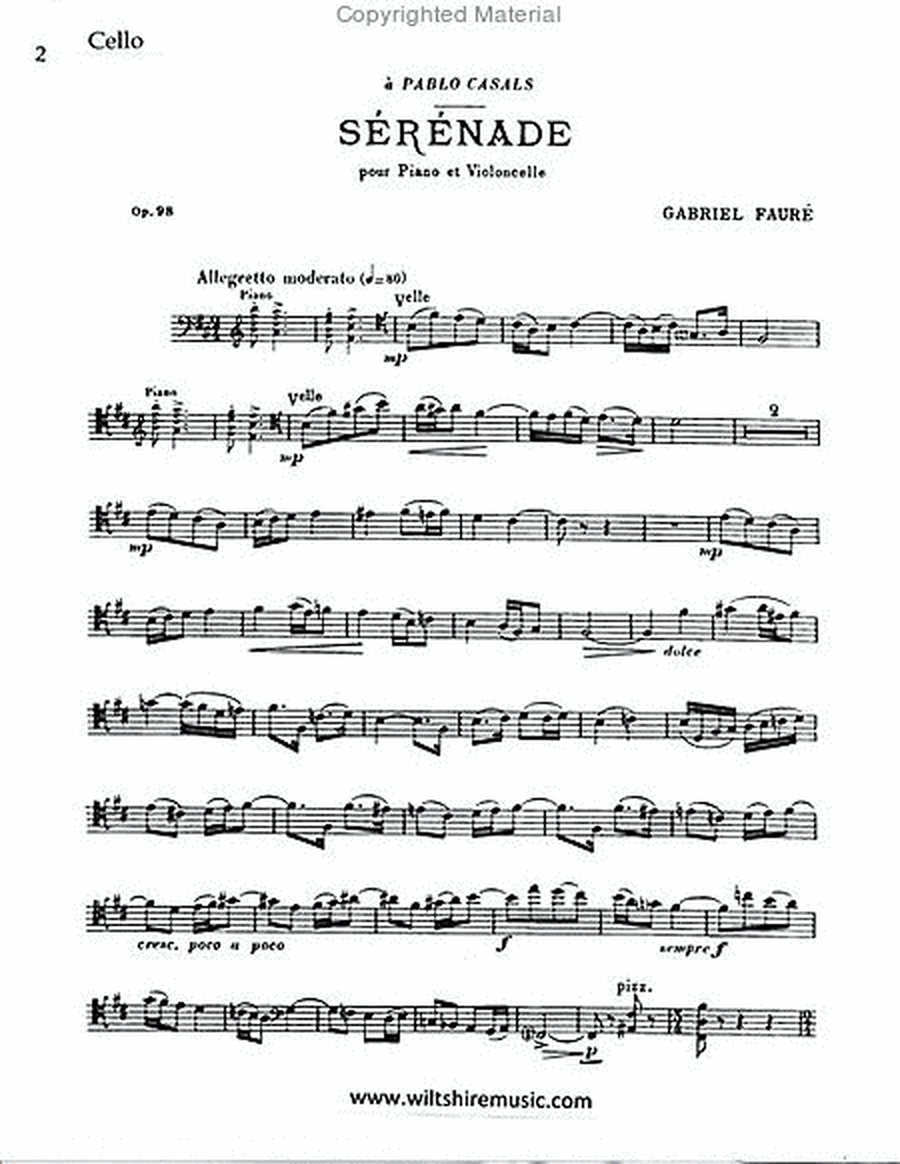 Serenade,Op.98