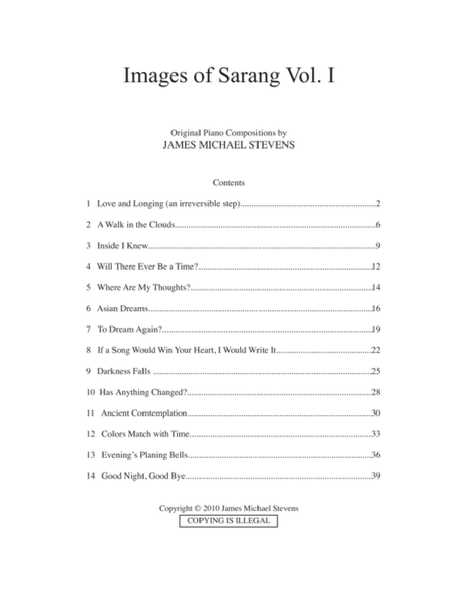 Images of Sarang, Vol. I