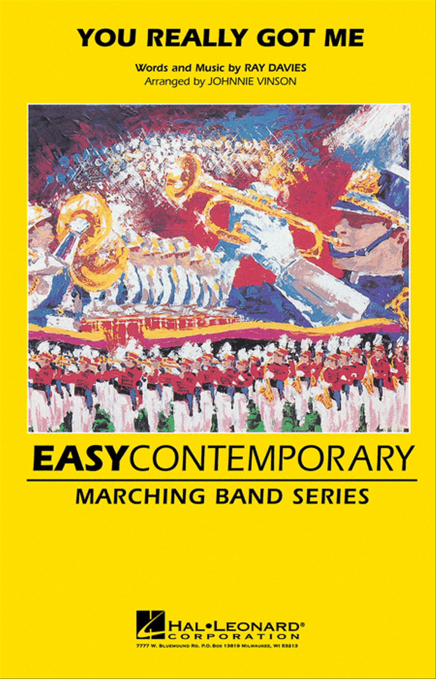 You Really Got Me Marching Band scores gallery preview page 1