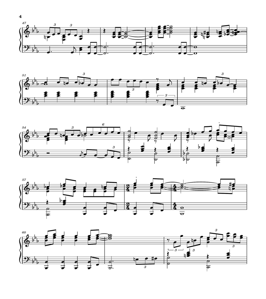 Killer Queen Piano Solo scores gallery preview page 4