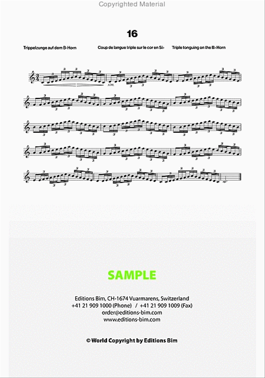 76 Progressive Klangetüden für Horn Horn scores gallery preview page 22