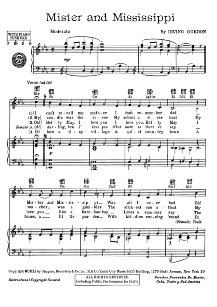 Mister And Mississippi Voice scores gallery preview page 2