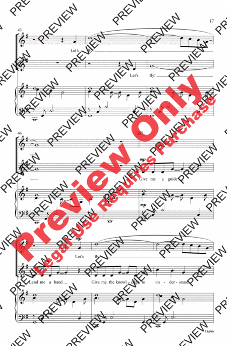 Songs of Flight Songs of Flight 2-Part scores gallery preview page 17