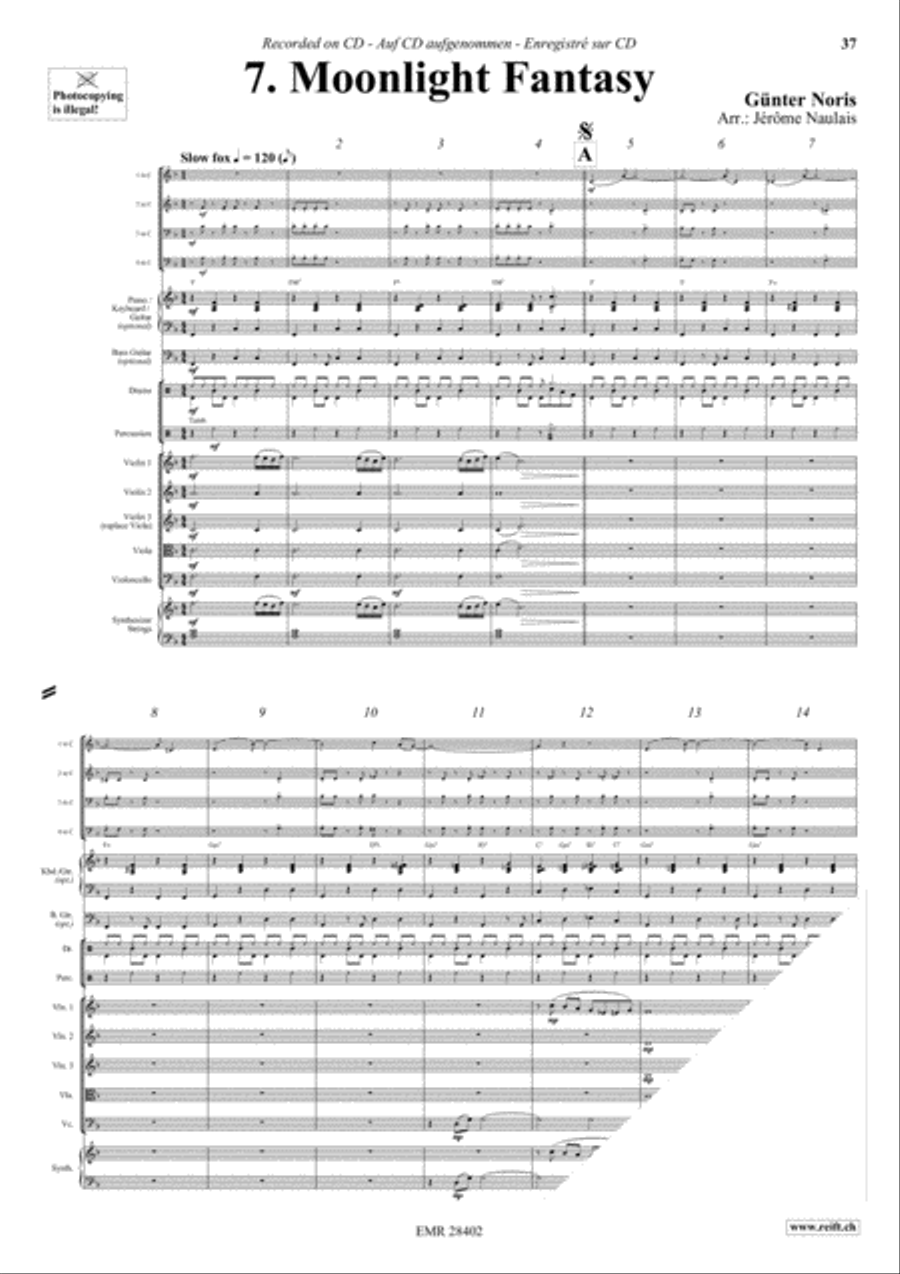 Let's Dance Volume 3 Brass Ensemble scores gallery preview page 9