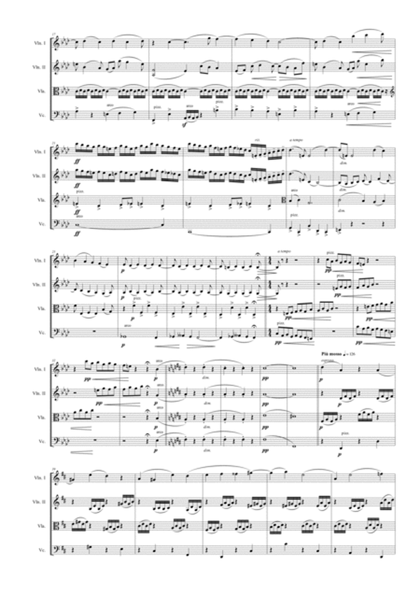 Filiberto Pierami: QUARTETTO n°3 Op.132 (ES-21-092) - Score Only