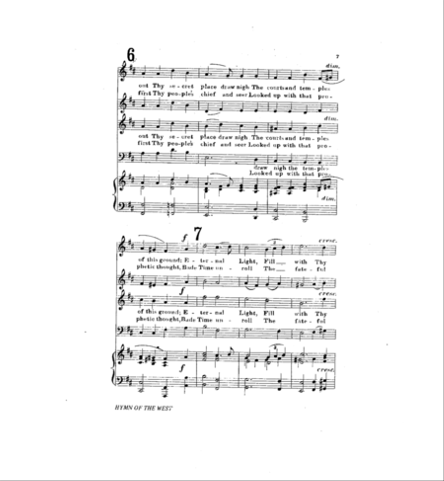 Hymn of the West Concert Band scores gallery preview page 10