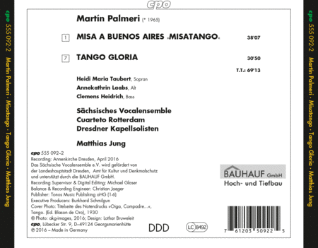 Martin Palmeri: Misa a Buenos Aires "Misatango" & Tango Gloria