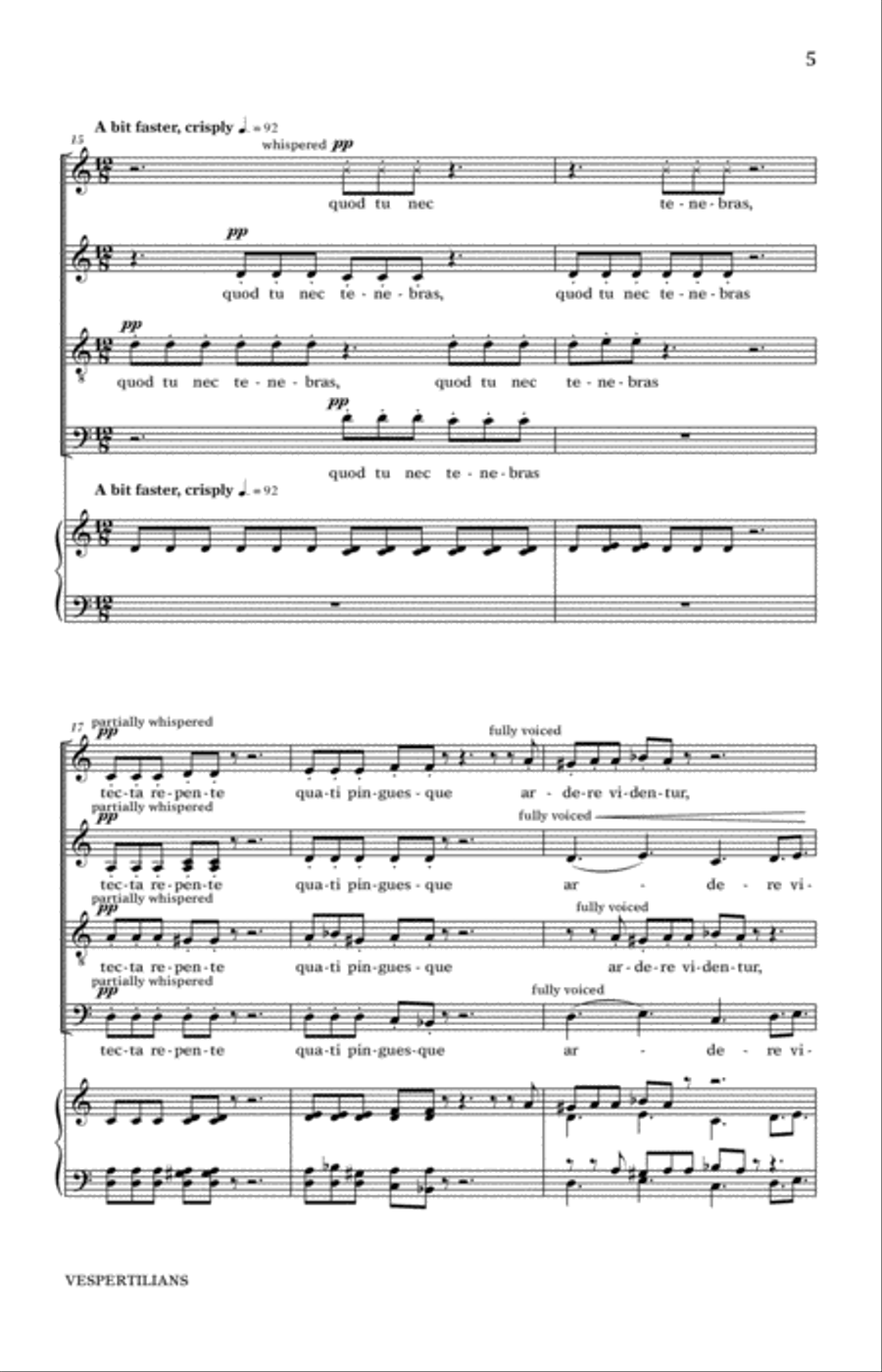 Vespertilians Vespertilians 4-Part scores gallery preview page 3