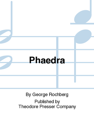 Book cover for Phaedra