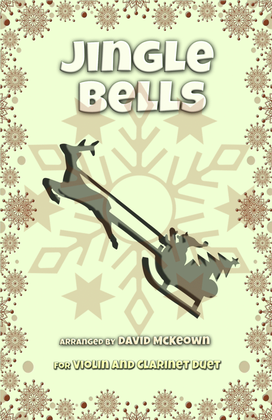 Jingle Bells, Jazz Style, for Violin and Clarinet Duet