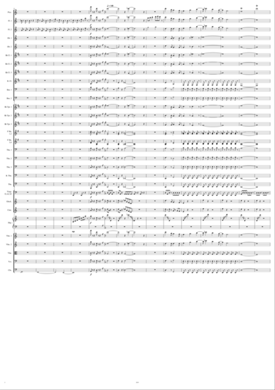 The Fallout Full Orchestra scores gallery preview page 4