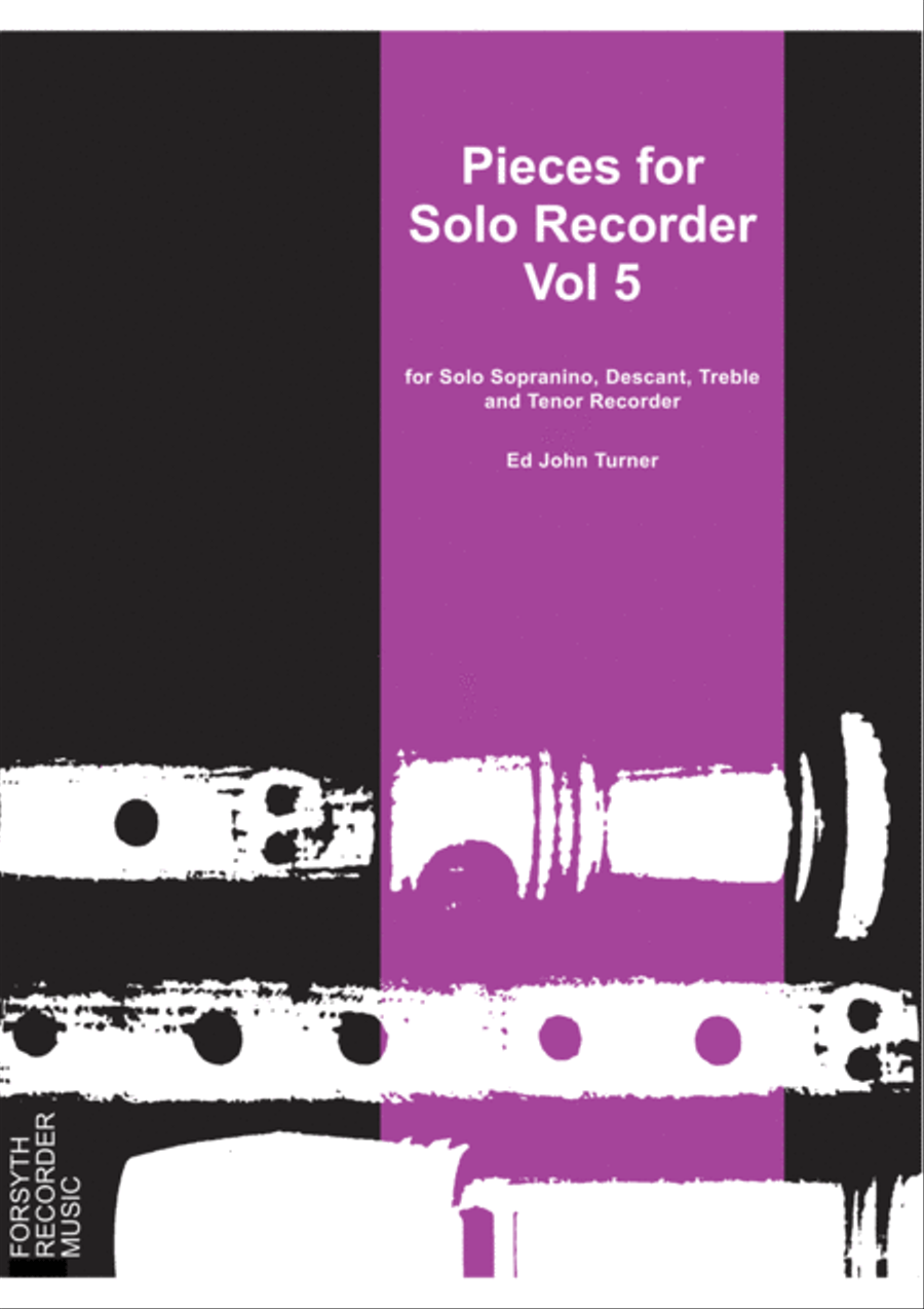 Pieces for Solo Recorder Vol. 5 Pieces for Solo Recorder Vol. 5 Recorder scores gallery preview page 1