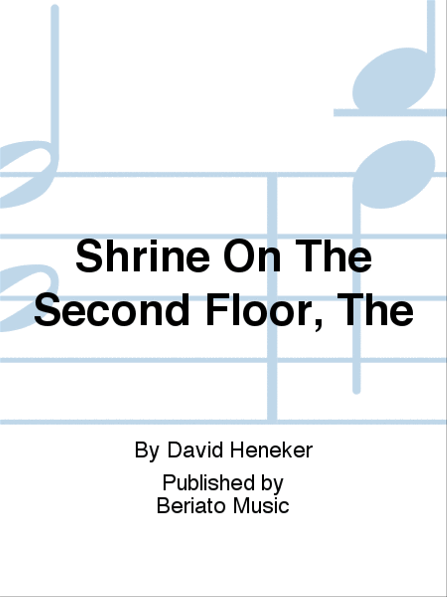Shrine On The Second Floor, The Piano, Vocal, Guitar scores gallery preview page 1
