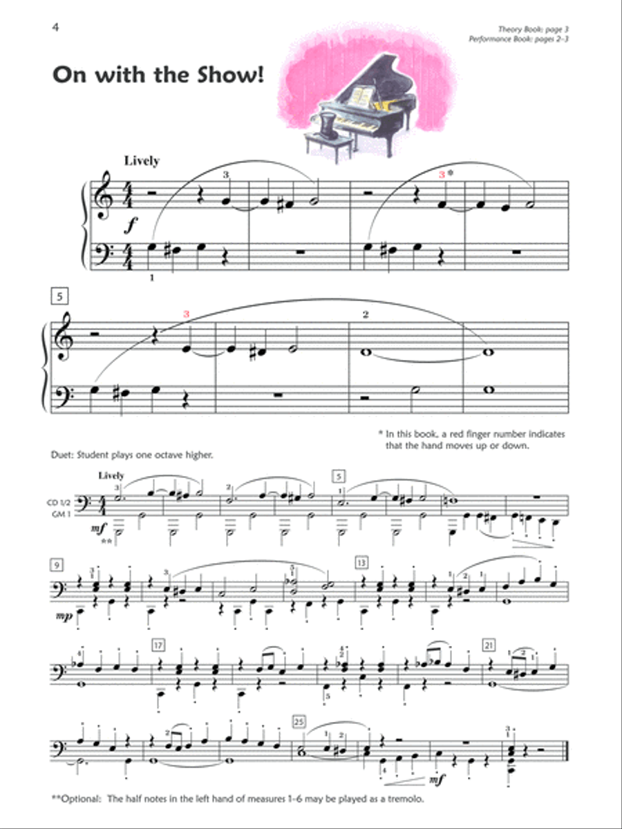 Alfred's Premier Piano Course: Lesson Book 2A Piano Method scores gallery preview page 3