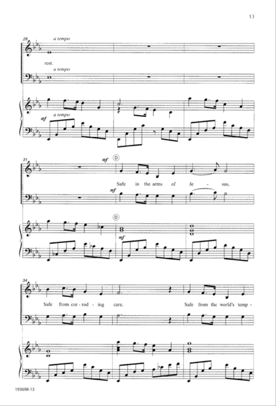 Trust and Obey 4-Part scores gallery preview page 17