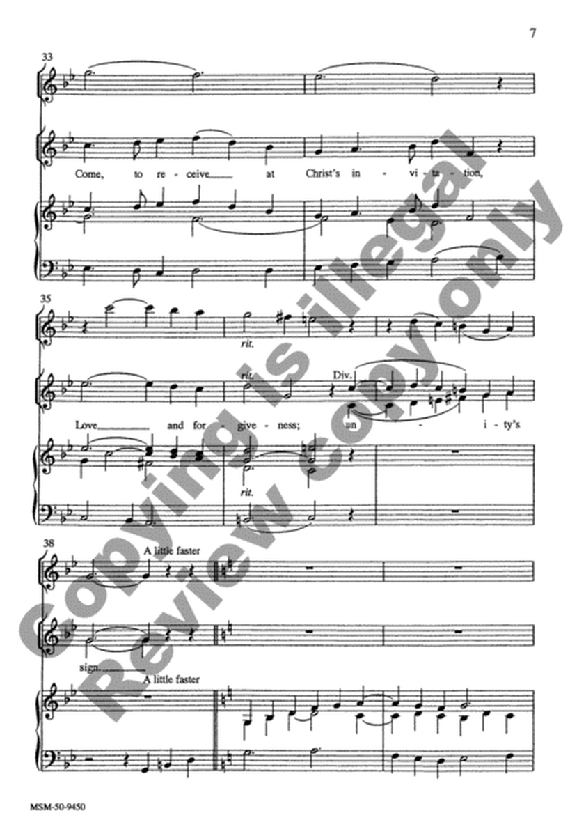 Gather Together (Choral Score)