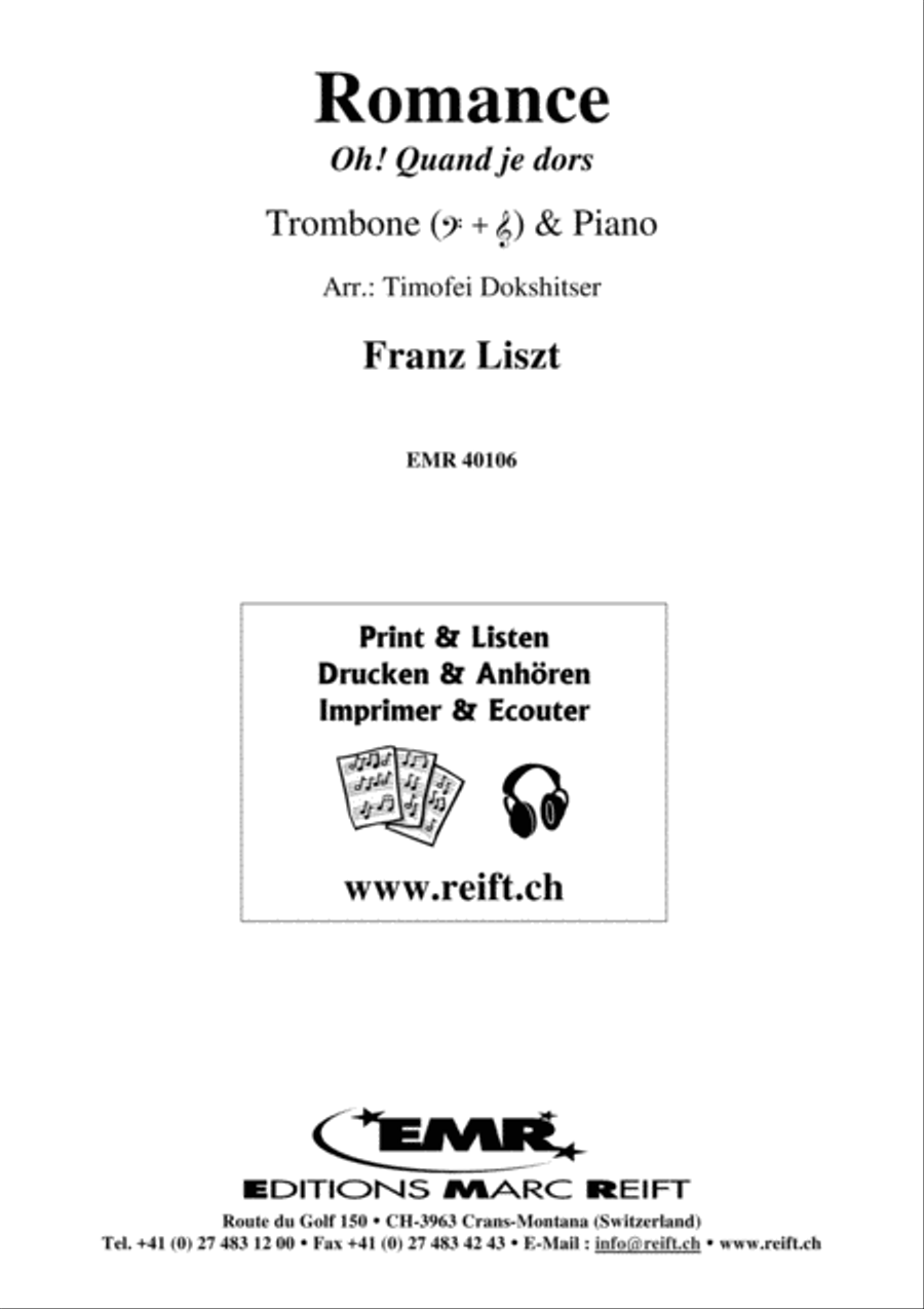 Romance Piano Accompaniment scores gallery preview page 1