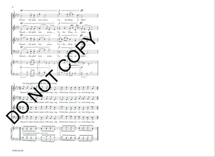 Amid the Silence Amid the Silence 4-Part scores gallery preview page 5