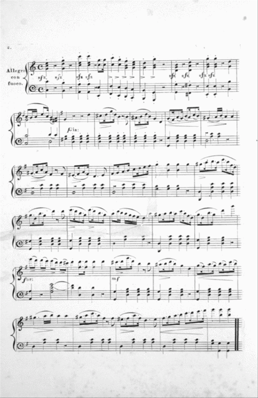 Citizens Guards' March Piano Solo scores gallery preview page 2