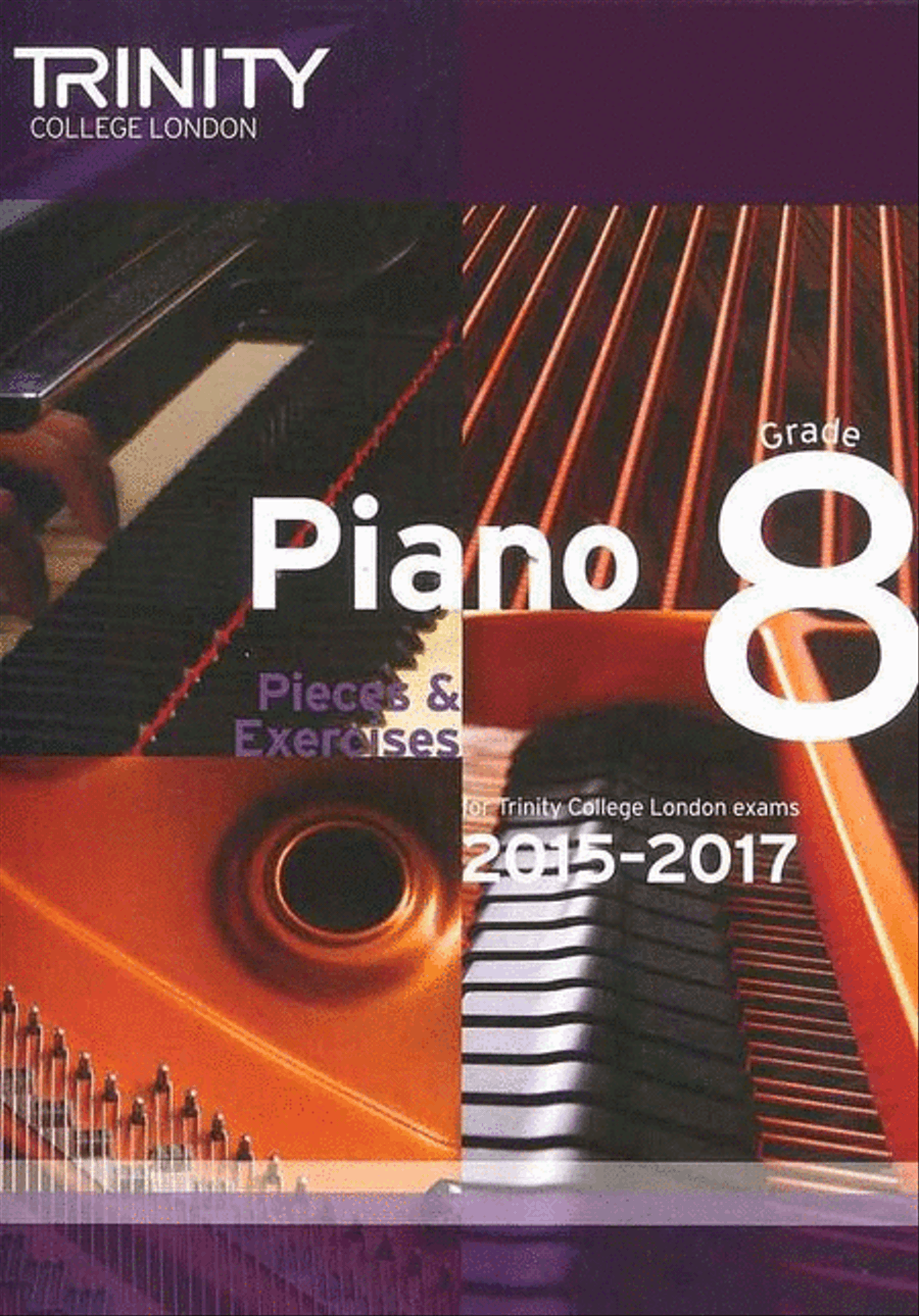 Piano Pieces & Exercises Grade 8 2015-2017 Piano Method scores gallery preview page 1