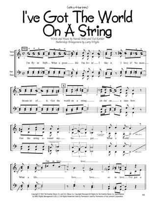 I've Got The World On A String
