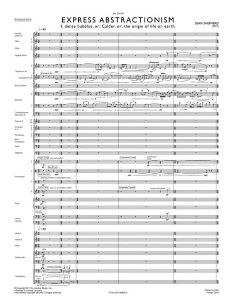 Express Abstractionism Orchestra scores gallery preview page 6