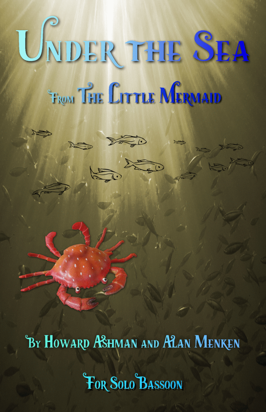 Under The Sea Clarinet Solo scores gallery preview page 1