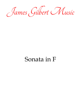 Book cover for Sonata in F Major (K. 332)