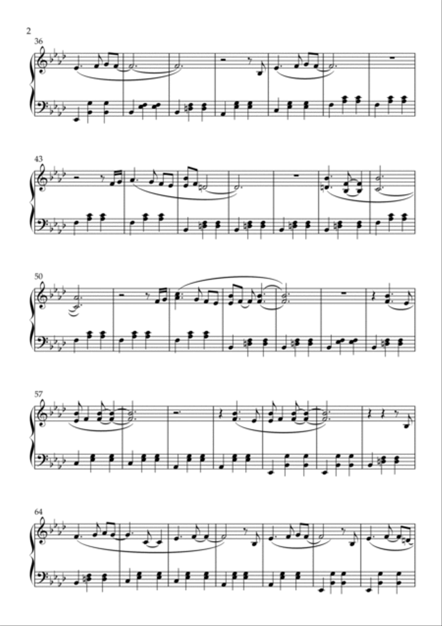 6:00 AM: Concede 6:00 AM: Concede Piano Solo scores gallery preview page 2