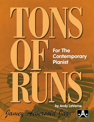 Book cover for Tons of Runs for the Contemporary Pianist