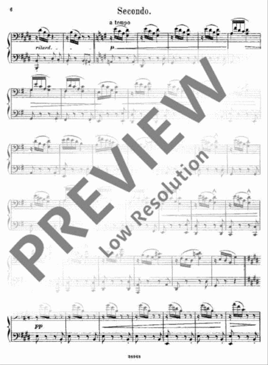Couplet sans paroles Couplet sans paroles Piano Duet scores gallery preview page 7