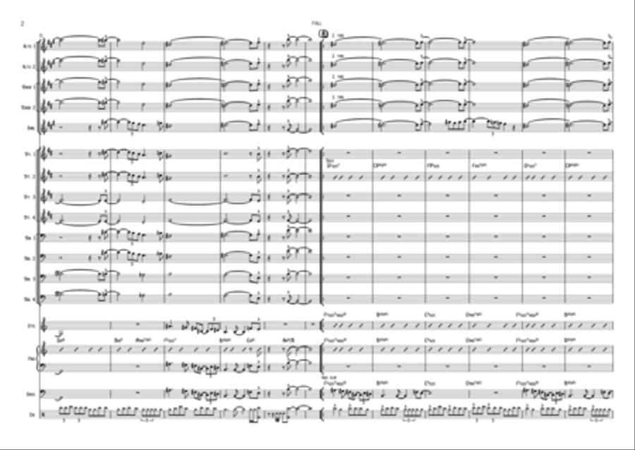 Fall Fall Jazz Ensemble scores gallery preview page 2