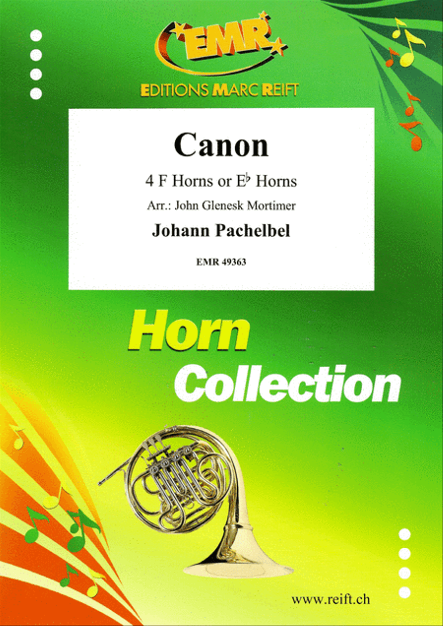 Canon French Horn Quartet scores gallery preview page 1