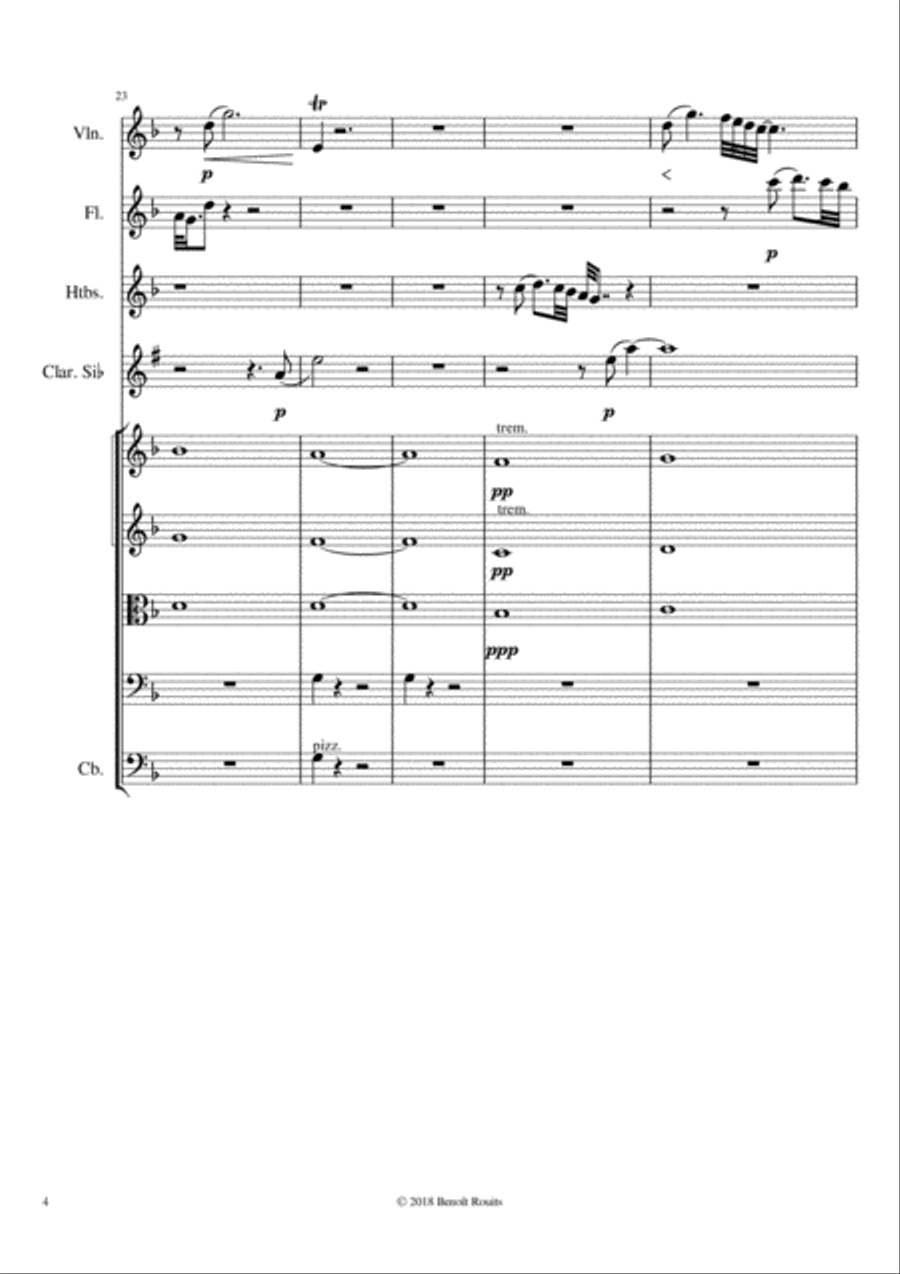 L'arrivée L'arrivée Chamber Orchestra scores gallery preview page 4