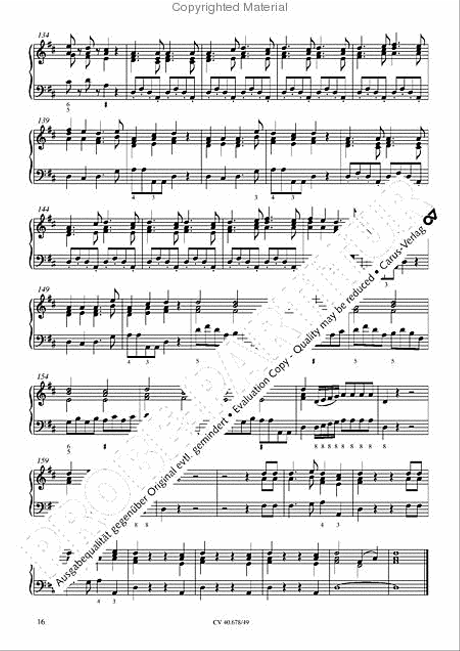 Missa pastoralis bohemica Organ scores gallery preview page 19