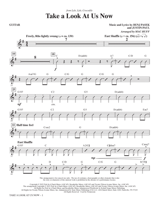 Take A Look At Us Now (from Lyle, Lyle, Crocodile) (arr. Mac Huff) - Guitar