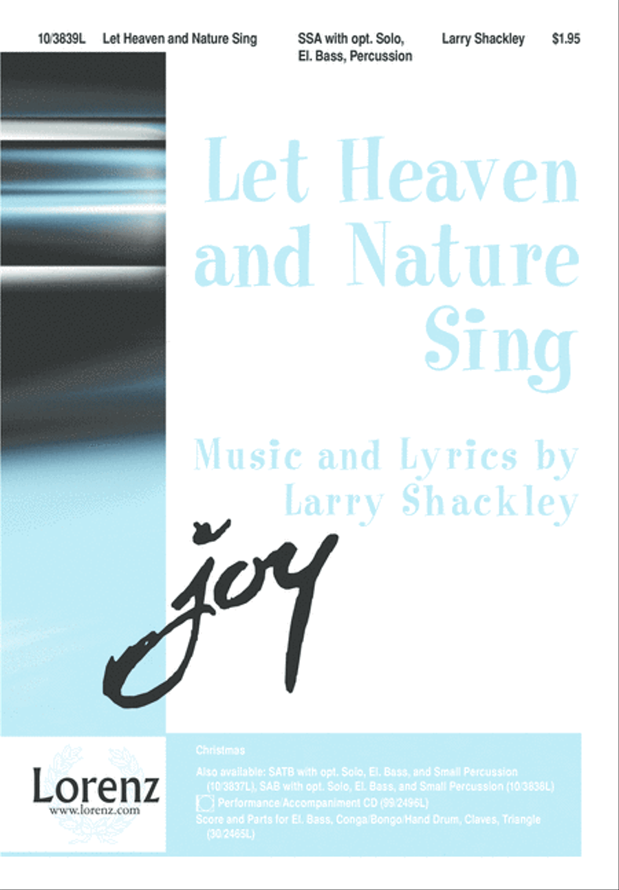Let Heaven and Nature Sing SSA scores gallery preview page 2