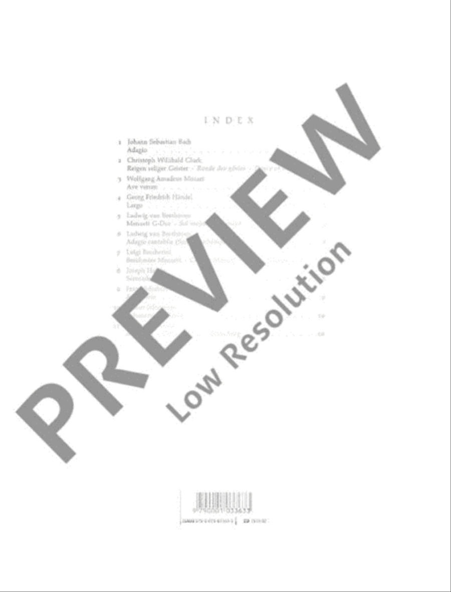 The classical Violin Violin scores gallery preview page 12