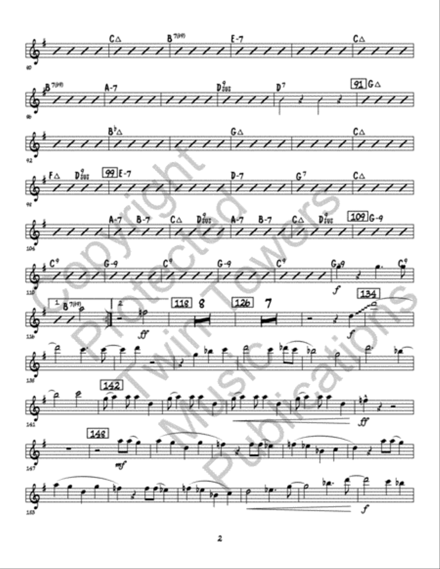 Caramel Macchiato Caramel Macchiato Jazz Ensemble scores gallery preview page 23