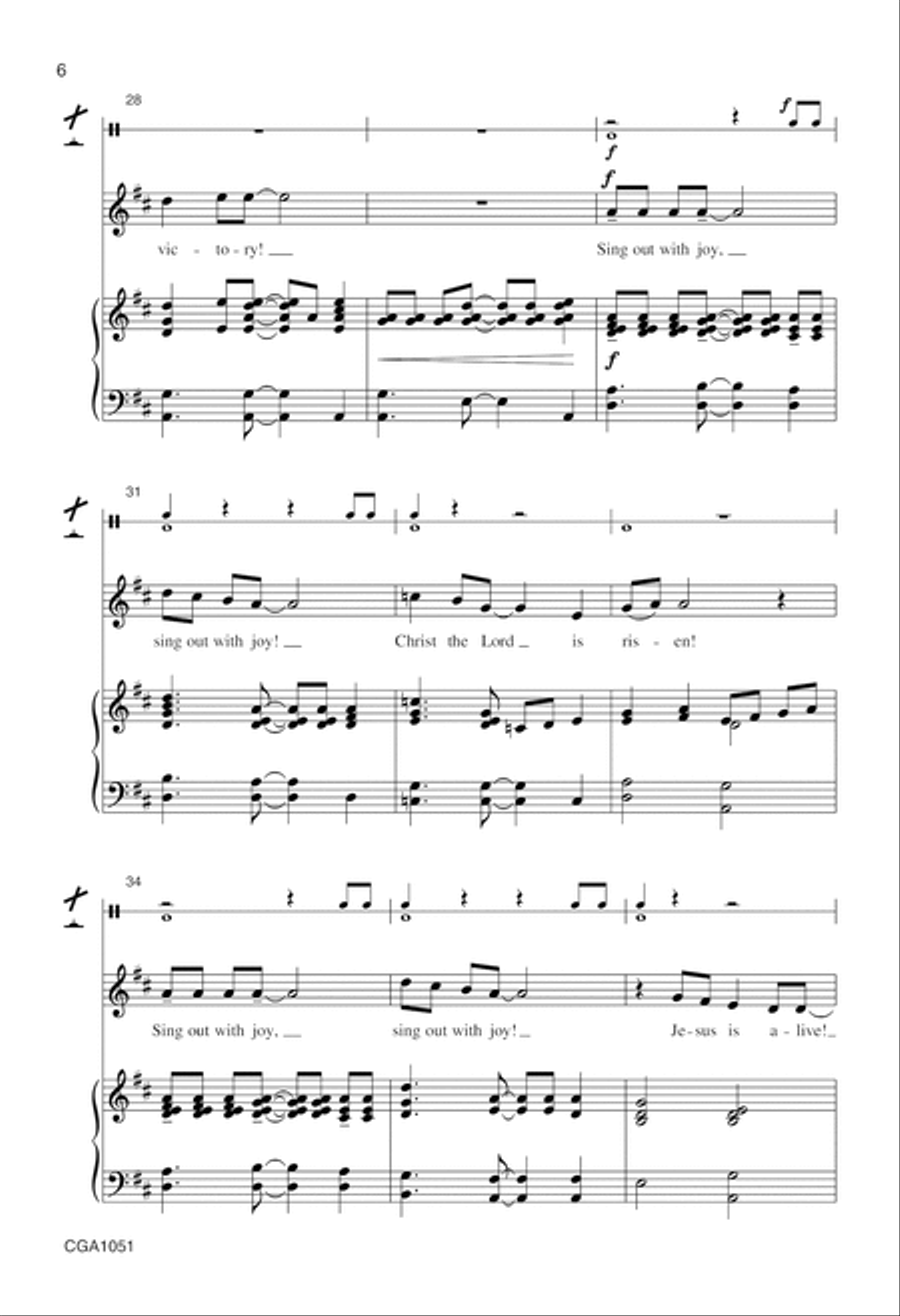 Sing Out With Joy Choir scores gallery preview page 6