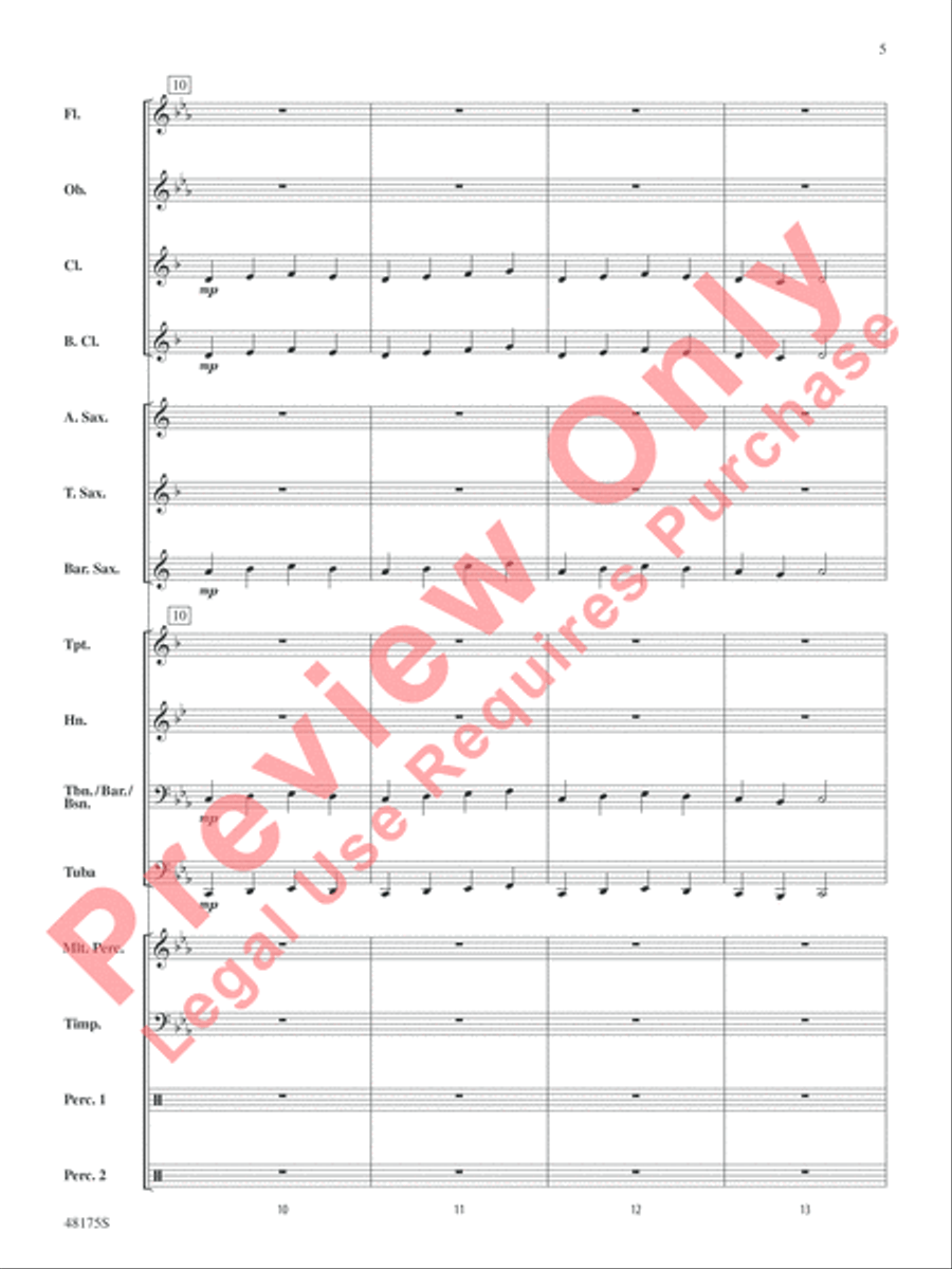 Dragon Bridge Dragon Bridge Concert Band scores gallery preview page 6