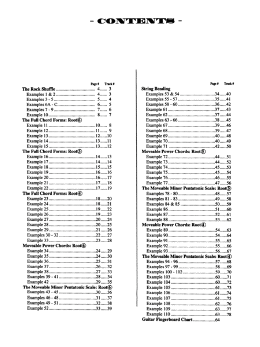 21st Century Guitar Rock Shop 2 Guitar Tablature scores gallery preview page 2